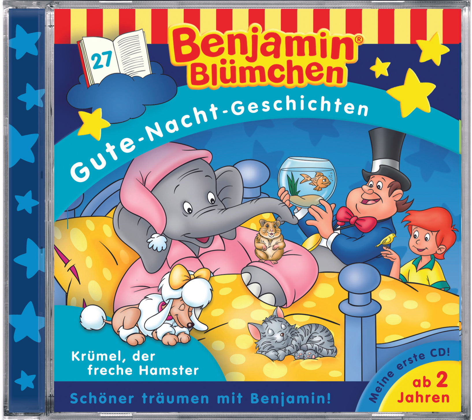 Benjamin Blümchen, Gute-Nacht-Geschichten - Krümel, der freche Hamster, 1  Audio-CD Hörbuch jetzt bei Weltbild.at bestellen