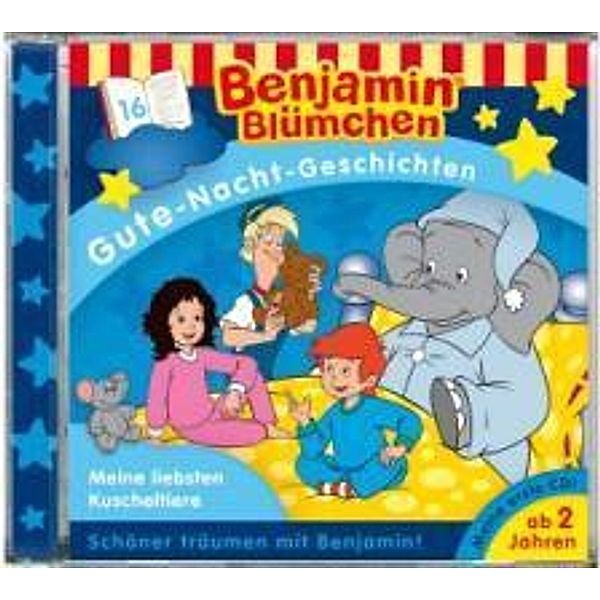 Benjamin Blümchen, Gute-Nacht-Geschichten, Meine liebsten Kuscheltiere, 1 Cassette, Benjamin Blümchen
