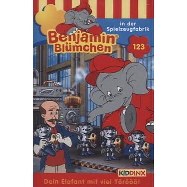 Benjamin Blümchen - In der Spielzeugfabrik, 1 Cassette, Benjamin Blümchen