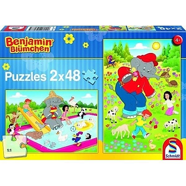 Benjamin Blümchen (Kinderpuzzle), Sommerzeit