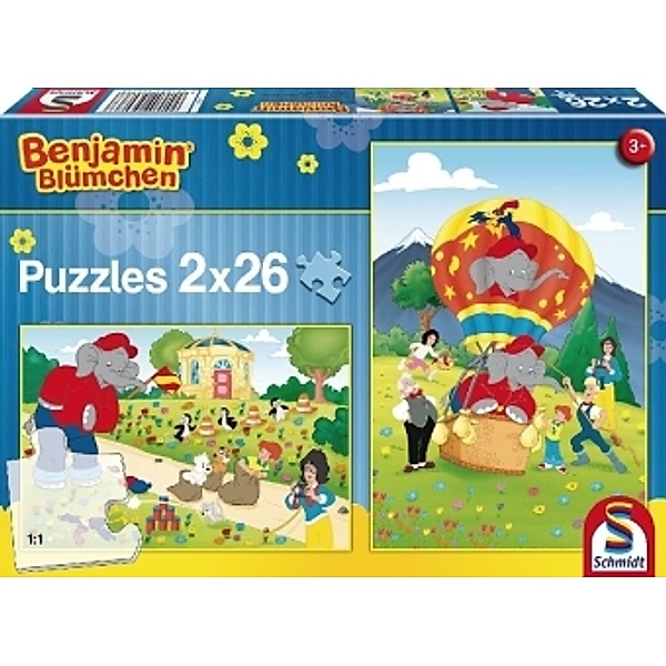 Benjamin Blümchen (Kinderpuzzle), Spiel und Spaß mit Benjamin