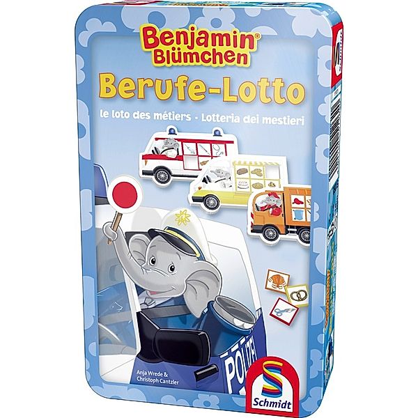 Benjamin Blümchen (Kinderspiel), Berufe-Lotto