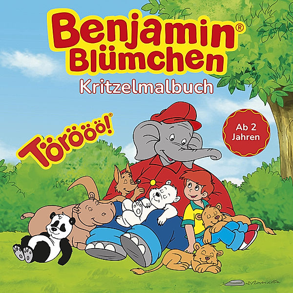 Benjamin Blümchen Kritzelmalbuch - ab 2 Jahren, KIDDINX Studios GmbH