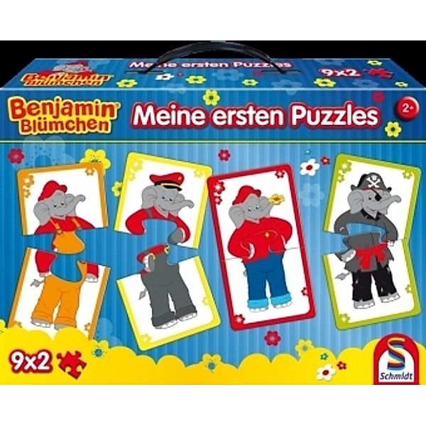 Benjamin Blümchen, Meine ersten Puzzles, 9 x 2 (Kinderpuzzle)