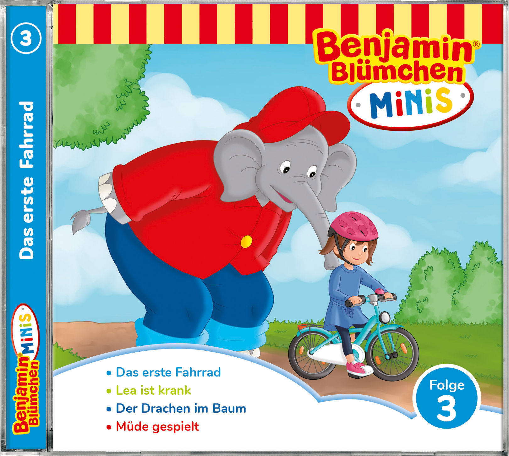 Benjamin Blümchen Minis - Das erste Fahrrad, 1 Audio-CD Hörbuch jetzt bei  Weltbild.de bestellen