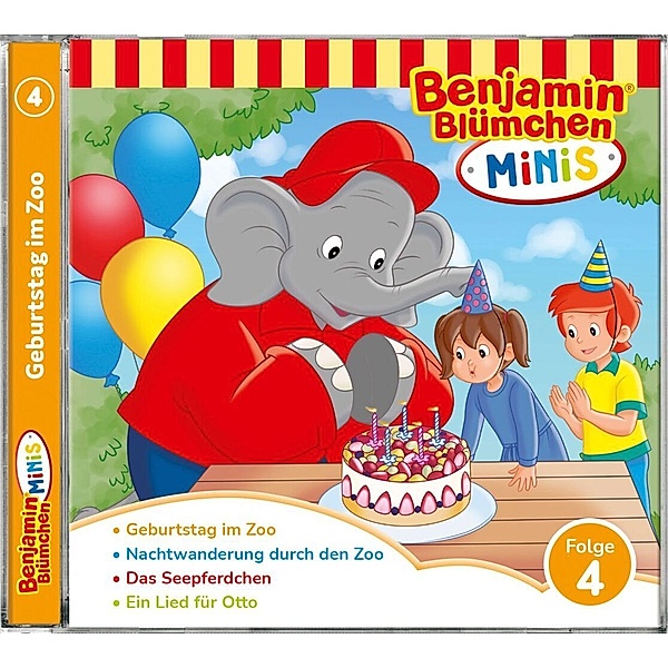 Benjamin Blümchen Minis - Geburtstag im Zoo,1 Audio-CD, Benjamin Blümchen