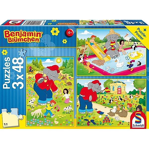 Benjamin Blümchen, Sommerzeit (Kinderpuzzle)
