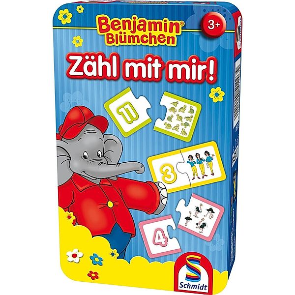 SCHMIDT SPIELE Benjamin Blümchen, Zähl mit mir! (Kinderspiel)