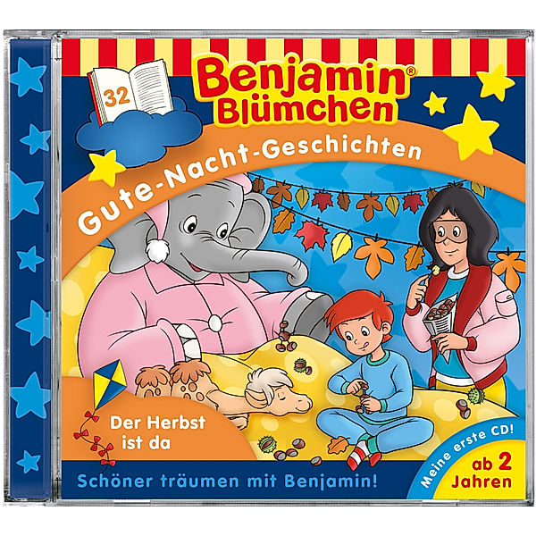 Benjamin-Gute Nacht-Geschichten - Der Herbst ist da.Folge.32,1 Audio-CD, Benjamin Blümchen