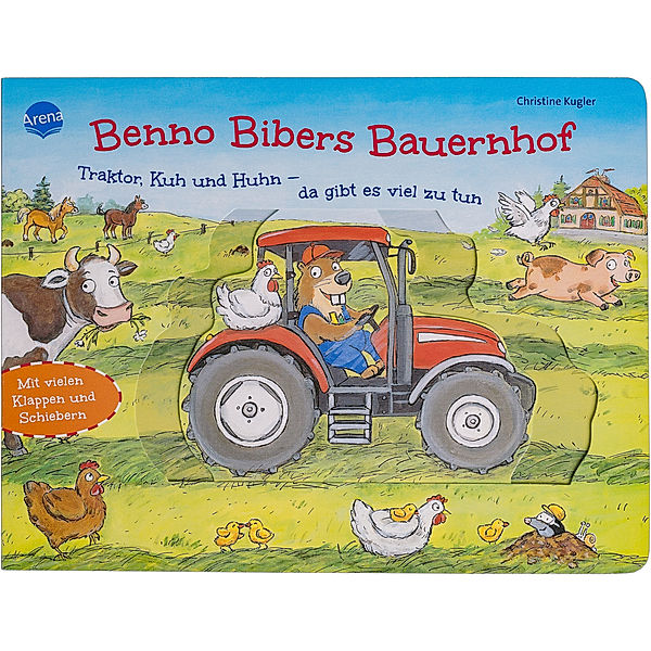 Benno Bibers Bauernhof. Traktor, Kuh und Huhn - da gibt es viel zu tun, Christine Kugler