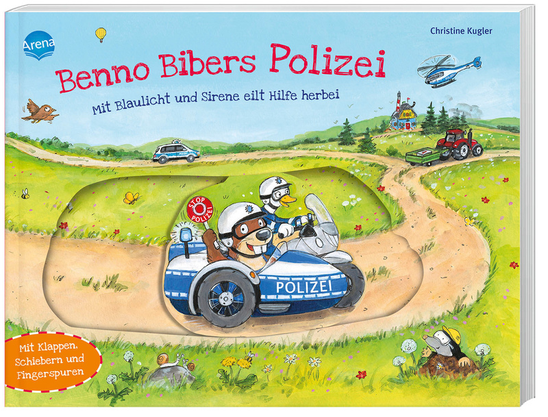Benno Bibers Polizei. Mit Blaulicht und Sirene eilt Hilfe herbei Buch