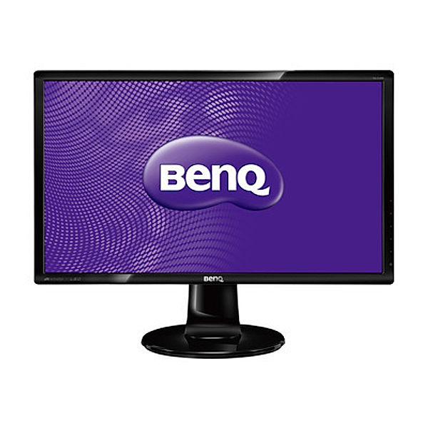 BENQ GL2460 60,96cm 24Zoll Wide TFT LED-BL 16:9 1920x1080 DVI-D HDCP analog 12Mio:1 1000:1 250cd 2ms schwarz glaenzend