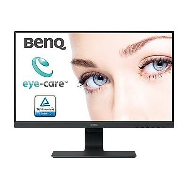 BENQ GW2480 60,45cm 23,8Zoll Wide LED Display FullHD 1080p 16:9 12 Mio:1 250cd/m 5ms HDMI DP 2x 1Watt TCO 6.0 schwarz