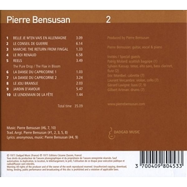 Bensusan 2, Pierre Bensusan