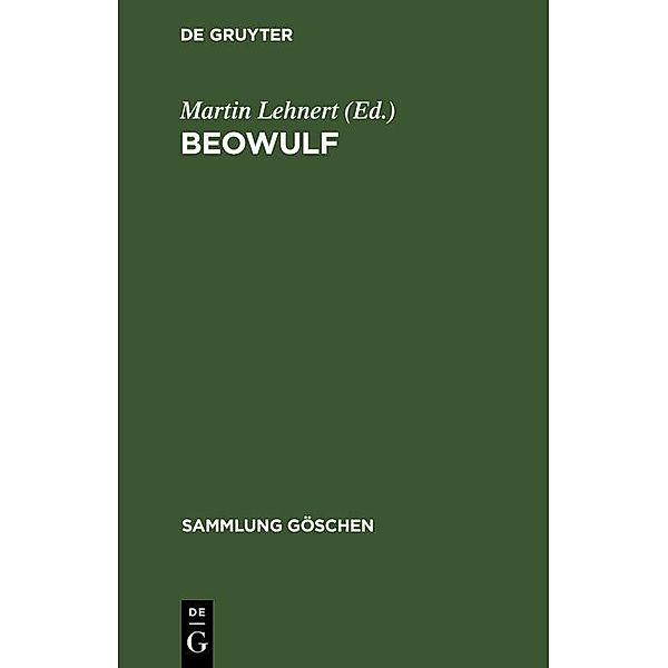 Beowulf / Sammlung Göschen Bd.1135