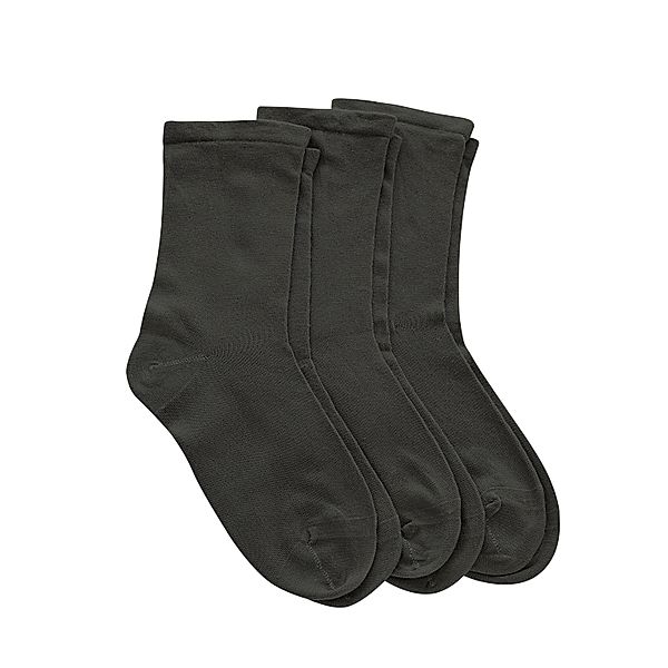 Bequemsocken, extra weit, 3 Paar (Größe: 44/46) schwarz