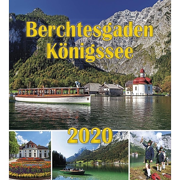 Berchtesgaden Königssee Postkartenkalender 2020