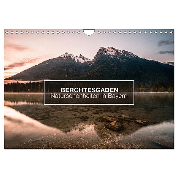 Berchtesgaden - Naturschönheiten in Bayern (Wandkalender 2024 DIN A4 quer), CALVENDO Monatskalender, Calvendo, David Becker - Beckerworks