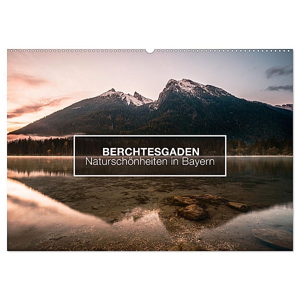 Berchtesgaden - Naturschönheiten in Bayern (Wandkalender 2024 DIN A2 quer), CALVENDO Monatskalender, Calvendo, David Becker - Beckerworks