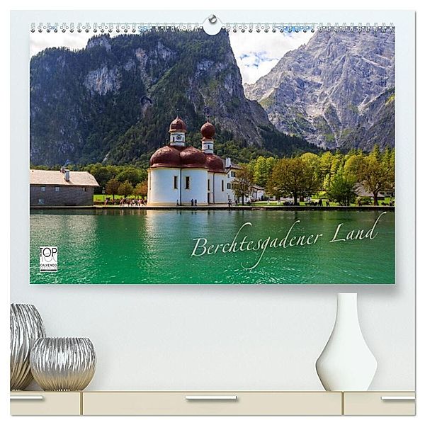 Berchtesgadener Land (hochwertiger Premium Wandkalender 2024 DIN A2 quer), Kunstdruck in Hochglanz, Dominik Wigger