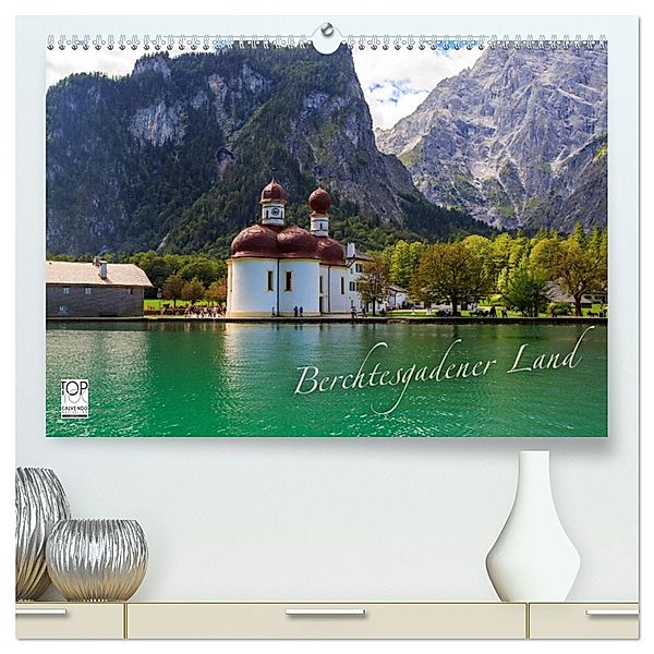 Berchtesgadener Land (hochwertiger Premium Wandkalender 2025 DIN A2 quer), Kunstdruck in Hochglanz, Calvendo, Dominik Wigger