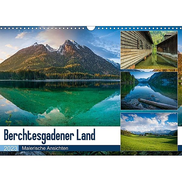 Berchtesgadener Land - Malerische AnsichtenAT-Version  (Wandkalender 2023 DIN A3 quer), Martin Wasilewski