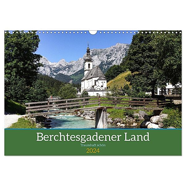 Berchtesgadener Land - Traumhaft schön (Wandkalender 2024 DIN A3 quer), CALVENDO Monatskalender, Thomas Becker