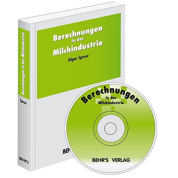 Berechnungen in der Milchindustrie, m. CD-ROM, Edgar Spreer