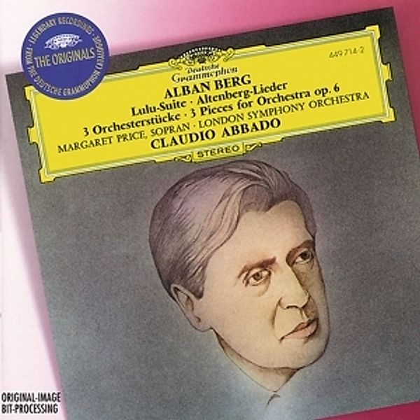 Berg: Lulu-Suite, Altenberg-Lieder, 3 Pieces for Orchestra Op.6, Margaret Price, Claudio Abbado, Lso