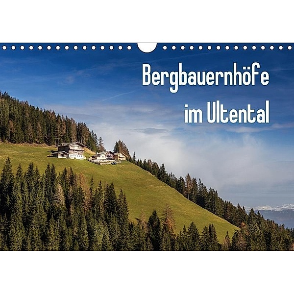 Bergbauernhöfe im Ultental (Wandkalender 2017 DIN A4 quer), Gert Pöder