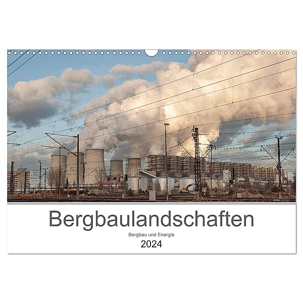 Bergbaulandschaften (Wandkalender 2024 DIN A3 quer), CALVENDO Monatskalender, Johann Pavelka