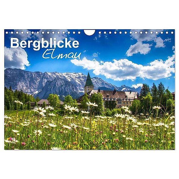 Bergblicke - Elmau (Wandkalender 2024 DIN A4 quer), CALVENDO Monatskalender, Fabian Roessler