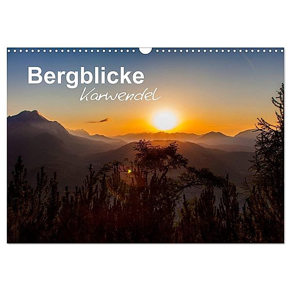 Bergblicke - Karwendel (Wandkalender 2024 DIN A3 quer), CALVENDO Monatskalender, Fabian Roman Roessler