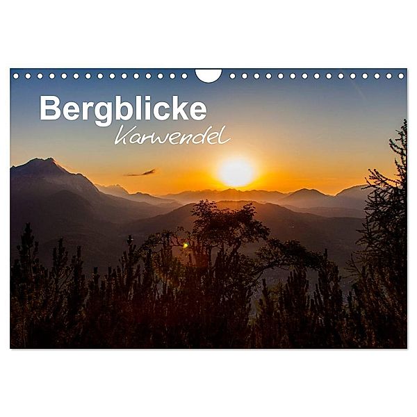 Bergblicke - Karwendel (Wandkalender 2024 DIN A4 quer), CALVENDO Monatskalender, Fabian Roman Roessler