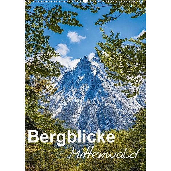 Bergblicke - Mittenwald (Wandkalender 2017 DIN A2 hoch), Fabian Roman Roessler