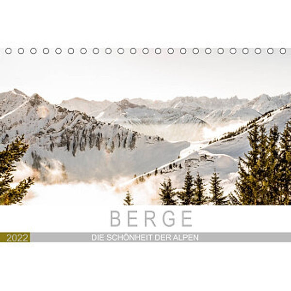 Berge - Die Schönheit der Alpen (Tischkalender 2022 DIN A5 quer), Jacqueline Wagner