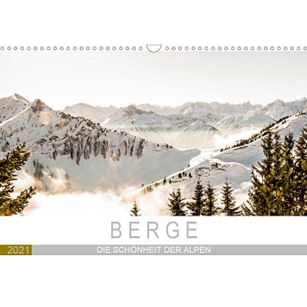 Berge - Die Schönheit der Alpen (Wandkalender 2021 DIN A3 quer), Jacqueline Wagner
