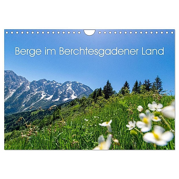 Berge im Berchtesgadener Land (Wandkalender 2024 DIN A4 quer), CALVENDO Monatskalender, Calvendo, Franziska Brückmann