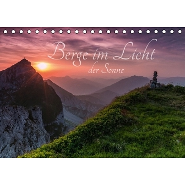 Berge im Licht der Sonne (Tischkalender 2016 DIN A5 quer), Maik Major