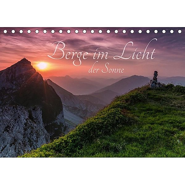 Berge im Licht der Sonne (Tischkalender 2020 DIN A5 quer), Maik Major