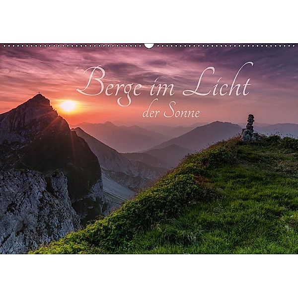 Berge im Licht der Sonne (Wandkalender 2017 DIN A2 quer), Maik Major