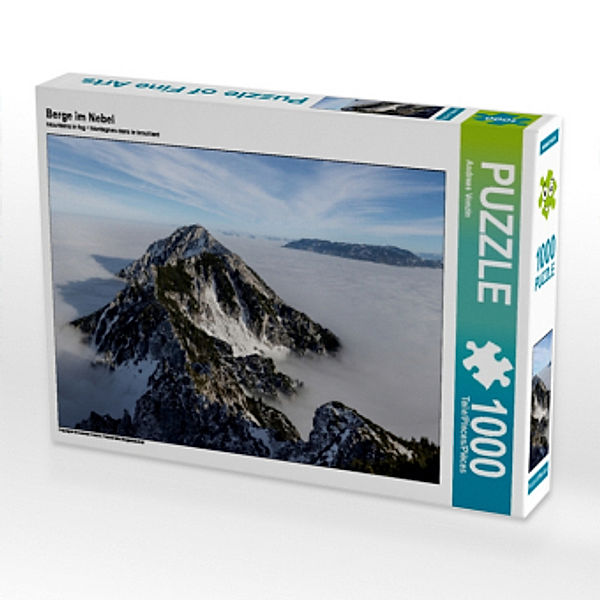 Berge im Nebel (Puzzle), Andreas Vonzin