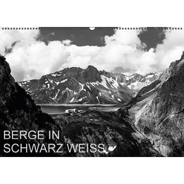 BERGE IN SCHWARZ WEISS (Wandkalender 2015 DIN A2 quer), Thomas Dzikowski