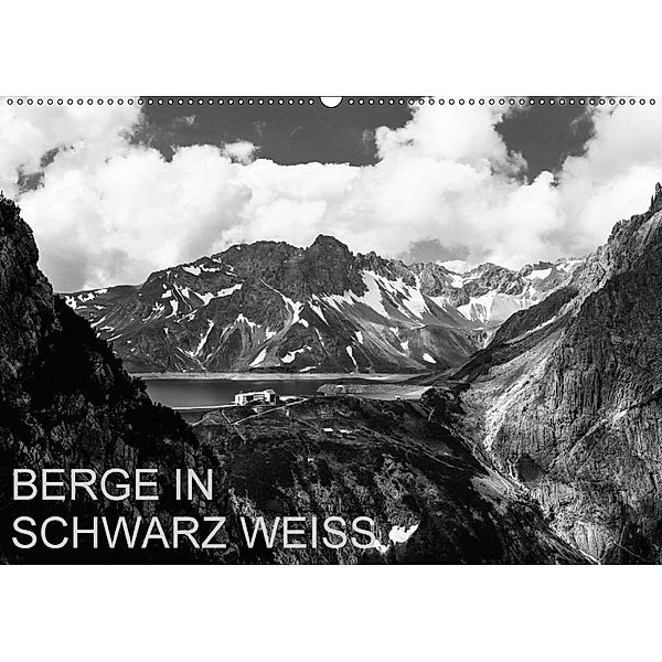 BERGE IN SCHWARZ WEISS (Wandkalender 2018 DIN A2 quer) Dieser erfolgreiche Kalender wurde dieses Jahr mit gleichen Bilde, Thomas Dzikowski