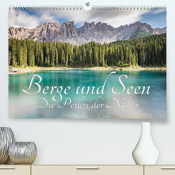 Berge und Seen - Die Perlen der Natur (Premium, hochwertiger DIN A2 Wandkalender 2023, Kunstdruck in Hochglanz), Maik Major