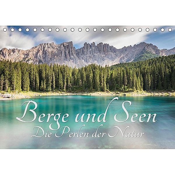 Berge und Seen - Die Perlen der Natur (Tischkalender 2021 DIN A5 quer), Maik Major