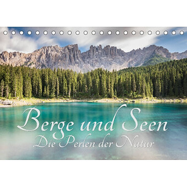 Berge und Seen - Die Perlen der Natur (Tischkalender 2022 DIN A5 quer), Maik Major