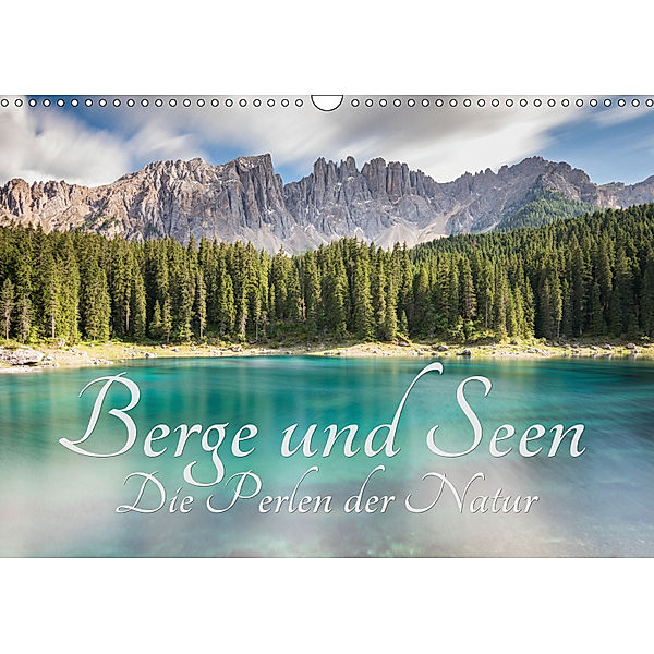 Berge und Seen - Die Perlen der Natur (Wandkalender 2019 DIN A3 quer), Maik Major