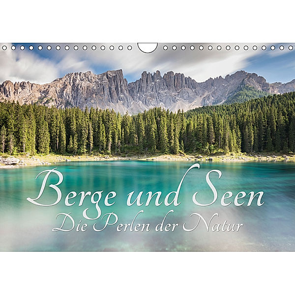 Berge und Seen - Die Perlen der Natur (Wandkalender 2019 DIN A4 quer), Maik Major