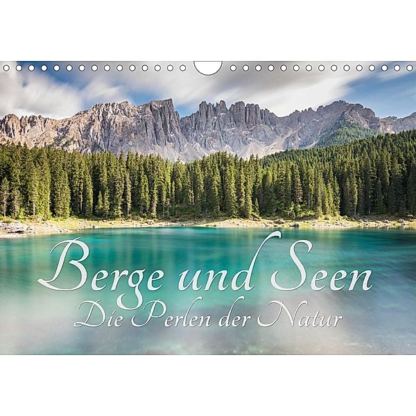 Berge und Seen - Die Perlen der Natur (Wandkalender 2021 DIN A4 quer), Maik Major
